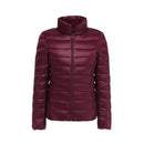 Winter Women Ultralight Thin Down Jacket White Duck Down Jackets Full Sleeve Warm Coat Parka Female Portable Outwear