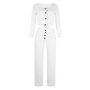 Ribbed 2 Two Piece Set Women&