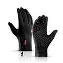 Winter Cycling Gloves Bicycle Warm Touchscreen Full Finger Gloves Waterproof Outdoor Bike Skiing Motorcycle Riding
