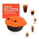 ICafilas180/60ml Refillable Espresso Coffee Maker Capsules for BOSCH Machine Tassimo Reusable Filter Coffee Pod Eco-Friendly