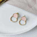 Women Earrings Irregular Geometrical Temperament of Restoring Ancient Ways Round Earrings Earrings Metal Earrings Wholesale 002