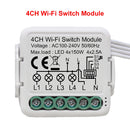 涂鸦WiFi智能灯开关模块支持双向控制，App远程控制DIY断路器100-240V，兼容Alexa Google Home