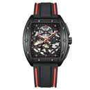 2020 new AILANG automatic mechanical men military luxury brand-name business hollowed out waterproof gents watches Rubber strap
