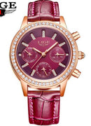 LIGE 2020 New Gold Watch Women Watches Ladies Creative Steel Women's Bracelet Watches Female Waterproof Clock Relogio Feminino