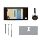 Awapow 3.5 Inch Video Doorbell 120 Degree Peephole Viewer Video Eye Door Bell Smart Home Outdoor Camera Monitor Visual Doorbell