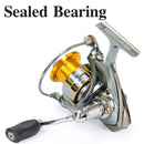 TSURINOYA Long Casting Spinning Fishing Reel FS 2000 3000 5.2:1 7kg Drag Power Univesal Freshwater Pike Bass Light Fishing Wheel