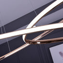 NEO Gleam Gold Chrome Plated Modern Led pendant lights for dining room kitchen room bar shop ceiling lamp 90-260V Free Shipping