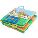 Baby Rattles Mobiles Toy Soft Animal Cloth Book Newborn Stroller Hanging Toy Bebe Early Learning Educate Baby Toys 0 12 Months