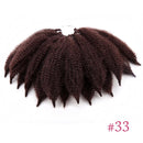 Amir Soft Afro kinky Curly Twist Braids Crochet Hair Synthetic Braiding Hair Extension For Black/ White Women