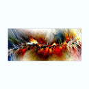 Grey Yellow Cloud Abstract Art Oil Painting Posters And Prints on Canvas Modern Art Independe Wall Picture For Living Room Decor