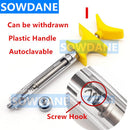 Dental Stainless Steel INTRALIGAMENTAL SYRINGE PEN-STYLE ASPIRATING 1.8ML Dental Surgical Instrument Dental Injector Tool