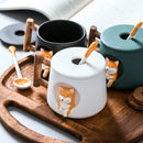 INS Shiba Inu Akita DOG 420ML COFFEE TEA MUGS CUP NORTH EUROPE STYLE FASHION DESIGN