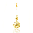 Anime Tokyo Revengers Kazutora Hanemiya Earrings Hollow Ball Pendant Dangle Earring Cosplay Jewelry Accessories