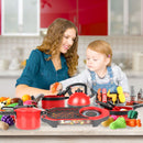 Kids Pretend Play Toy Mini Kitchen Toys Cookware Pot Pan Simulation Kitchen Utensils Cooking Toys For Boys