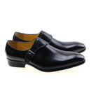 Size 13 Brand Designer Men Dress Shoe Classic Genuine Leather Buckle Monk Strap Men&