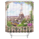 Customized Polyester Shower Curtain Abstract Mandala moon and star bathroom curtain Landscape bath curtain cortinas para bano