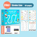 Children Montessori Toys Educational Math toys Drawing Tablet Pen Control Hand Training For Boy Girl Busyboard