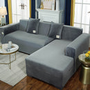 2022 Velvet L Shaped Sofa Cover For Living Room Elastic Furniture Couch Slipcover Chaise Longue Corner Sofa Covers Stretchable