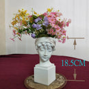 Resin Flower Pot Vase Home Decoration Pen Holder Makeup Brush Storage Box European Decoration Sculpture Model Sketch