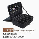 New Fashion Women Cosmetic Bag Travel Makeup Professional Make Up Box Cosmetics Pouch Bags Beauty Case For Makeup Artist