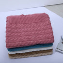 SMGSLIB Baby Winter Warm Sleeping Bags Infant Button Knit Swaddle Wrap Swaddling Stroller Wrap Toddler Blanket Sleeping Bags