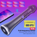 Lewinner Professional Karaoke Microphone Wireless Speaker Portable Bluetooth microphone for phone iphone Handheld Dynamic mic
