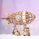 Robotime New Arrival DIY 3D Gramophone Box,Pumpkin Cart Wooden Puzzle Game Assembly Popular Toy Gift for Children Adult TG408