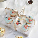 StoBag 5pcs Transparent Portable Cupcake Box Bread Cake Boxes And Packaging Patisserie Wedding Baby Shower Party Decoration
