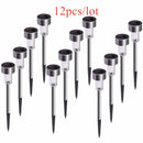 LED冷白光/暖白光太阳能灯 户外太阳能通路灯 适用于草坪/庭院/天井/人行道/车道的景观灯