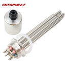 220V/380V 9KW Stainless Steel Water Heating Element 2" Tri Clamp(OD64mm) Electric Immersion Heater