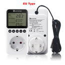 KT3100 KT3200 Thermostat Digital Temperature Controller Socket Outlet Timer Switch Sensor Heating Cooling 16A 220V for Heat Mat