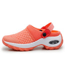 STRONGSHEN  New Women Shoes Casual Increase Cushion Sandals Non-slip Platform Sandal For Women Mesh Outdoor Walking Slipper