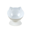 Non-Slip Cat Bowl Transparent Durable Pet Double Bowls With Raised Stand For Cats Dog Food Feeder Drink Water Bowl Pets Supplies