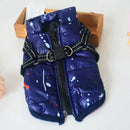 Winter Dog Clothes Waterproof Pet Warm Padded Vest Zipper Jacket Coat For Small Medium Large Dogs Pug Chihuahua Ropa Para Perros