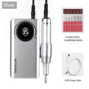 35000RPM Nail Drill Machine Rechargeable Portable Electric Nail Polishing Machine With Milling Cutter Nail Tools for Manicure