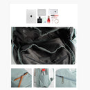 Fouvor 2019 Fashion Waterproof Oxford Simple Versatile Canvas Large Capacity Travel Backpack Business Lady School Bag 2828-14