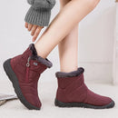 TIMETANG Women's ankle boots fur boots warm snow boots winter shoes for women waterproof padded boots winter boots womenfootwear