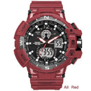 SMAEL Sport Watch Men Big Dial LED Digital Quartz Wrist Watches Men&