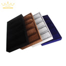 Bracelet Tray 4 Grids Jewelry Display Box Jewelry Pillow Display Prop Watches Bracelet Showcase Watch Tray