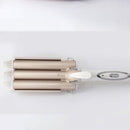 Kemei 专业卷发器 陶瓷三管波浪卷发棒 美发造型工具 110-220V 电卷发器