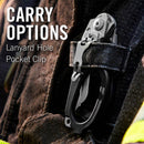 Multifunction Emergency Multi-tool Shears with Strap Cutter and Glass Breaker Black ith Strap Cutter Safety Hammer Dropship