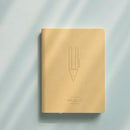 MINKYS 2021 Soft PU Leather 136 Sheets A5 Blank Journal Notebook Diary Planner Agenda Sketchbook Kawaii School Stationery