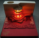 Omoshiroi Block 3D便签本 新奇电影建筑哈利设计 新年圣诞礼物