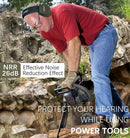 ZOHAN 射击护耳套 安全耳罩 降噪纤薄无源听力保护器 狩猎用 NRR26dB