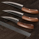 5" 6" 7" Chef Knife Forged Outdoor Hunting Knife Stainless Steel Kitchen Knife for Meat Bone Fish Fruit Vegetables Butcher Knife