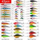 Almighty Mixed Fishing Lure Kits Wobbler Crankbait Swimbait Minnow Hard Baits Spiners Carp Bait Set Fishing Tackle