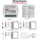 涂鸦WiFi智能灯开关模块支持双向控制，App远程控制DIY断路器100-240V，兼容Alexa Google Home