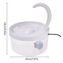 Pet Water Fountain Automatic Power-off When Lack of Water Bird Water Dispenser Dog Automatic Drinking Fountain 2L With LED Light
