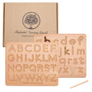 Montessori Tracing Board Wooden toy for girls boy Double Sided Uppercase &amp; Lowercase Letters number Educational game toy product