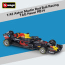 Bburago 1:43 2021 F1 梅赛德斯-AMG W12 44号 汉密尔顿 77号 博塔斯 F1模拟合金超级玩具车模型